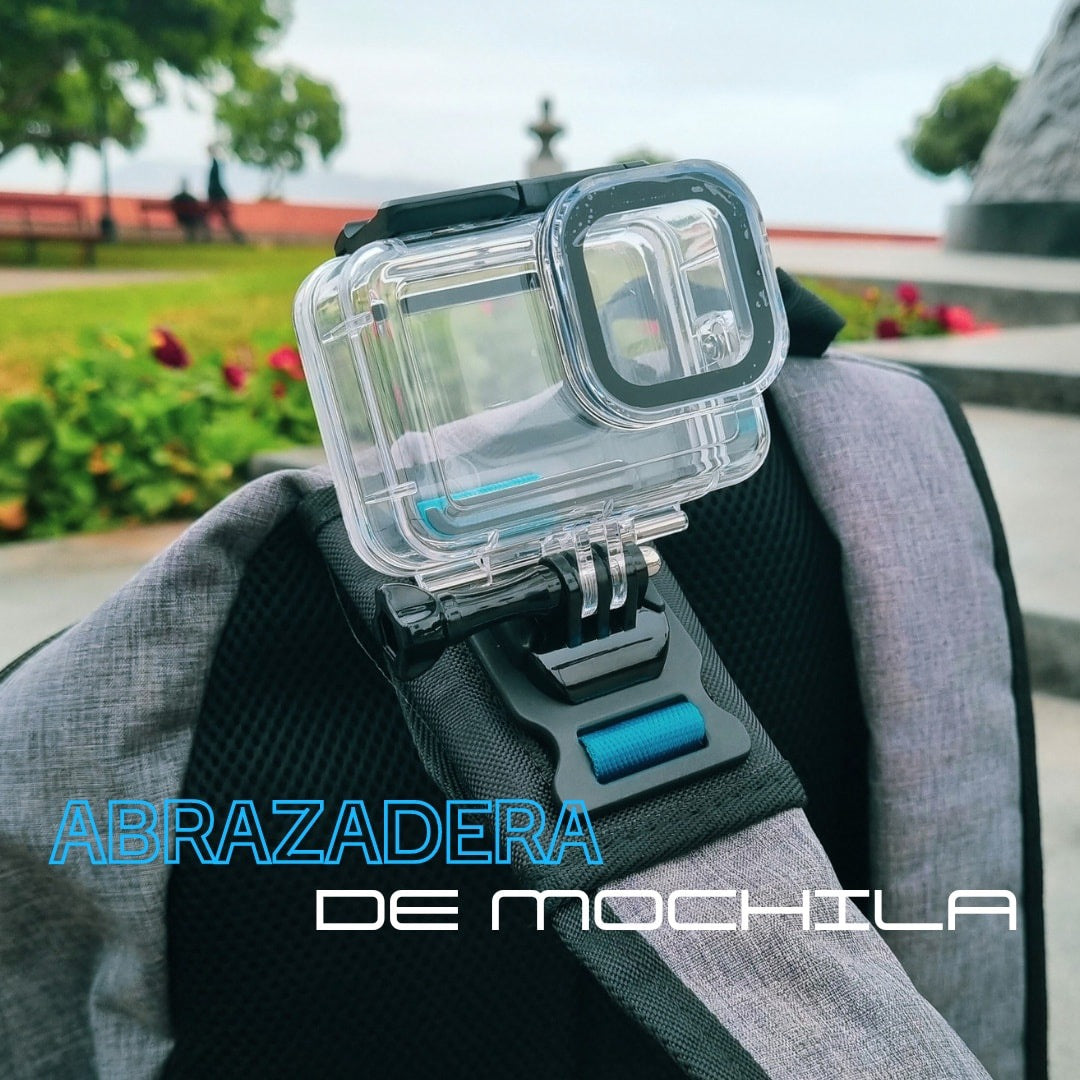 Abrazadera de mochila para Gopro